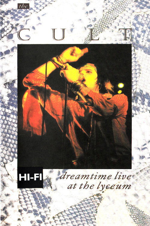 The Cult ‎– Dreamtime Live At The Lyceum Poster
