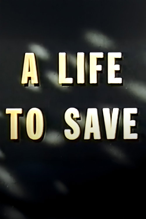 A Life to Save Poster