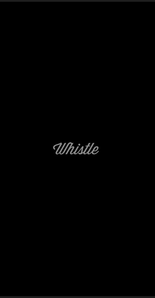 Whistle Poster