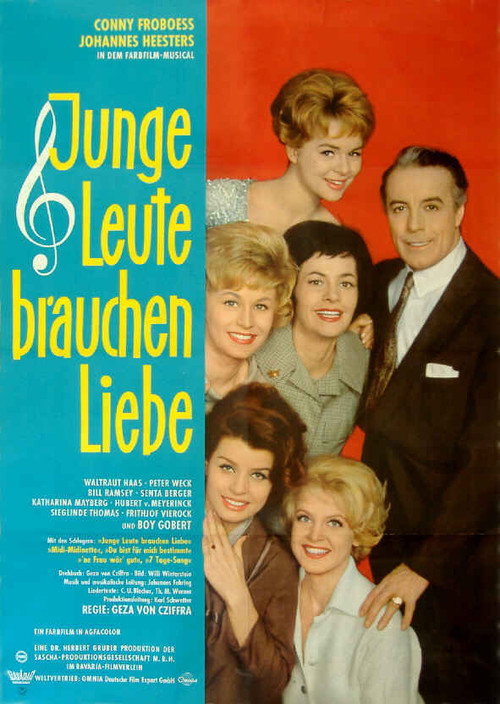 Junge Leute brauchen Liebe Poster