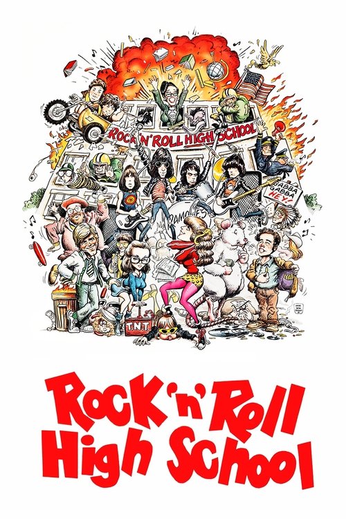 Rock 'n' Roll High School Poster