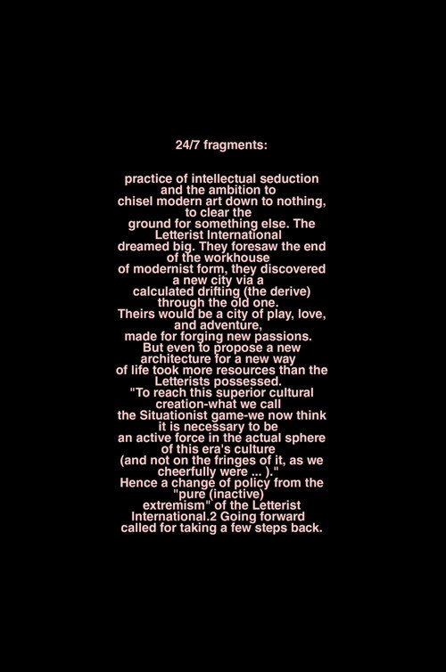 24/7 fragments Poster