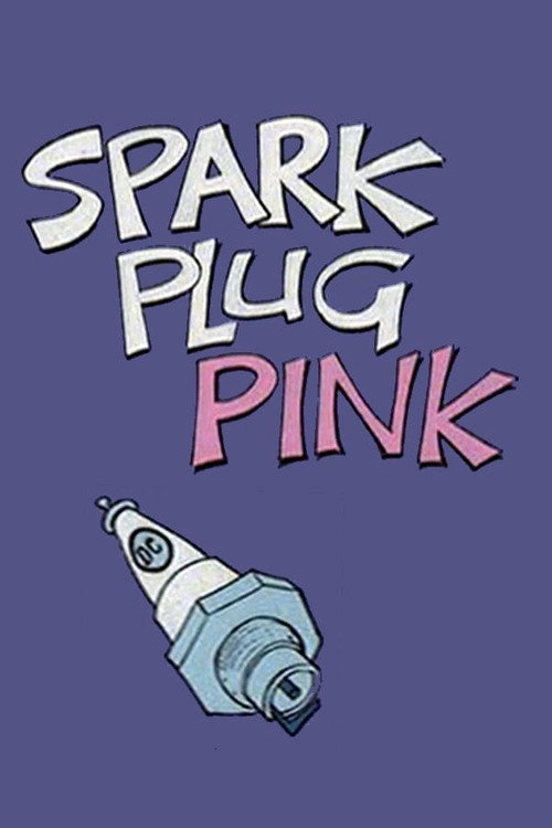 Spark Plug Pink Poster