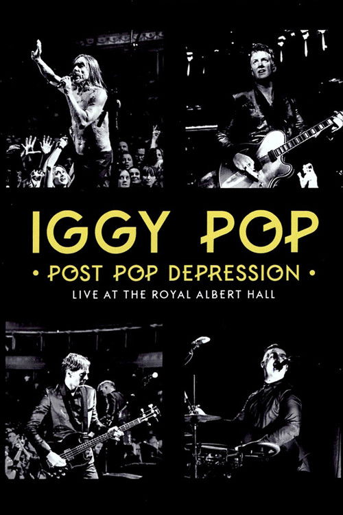 Iggy Pop - Post Pop Depression: Live at the Royal Albert Hall Poster