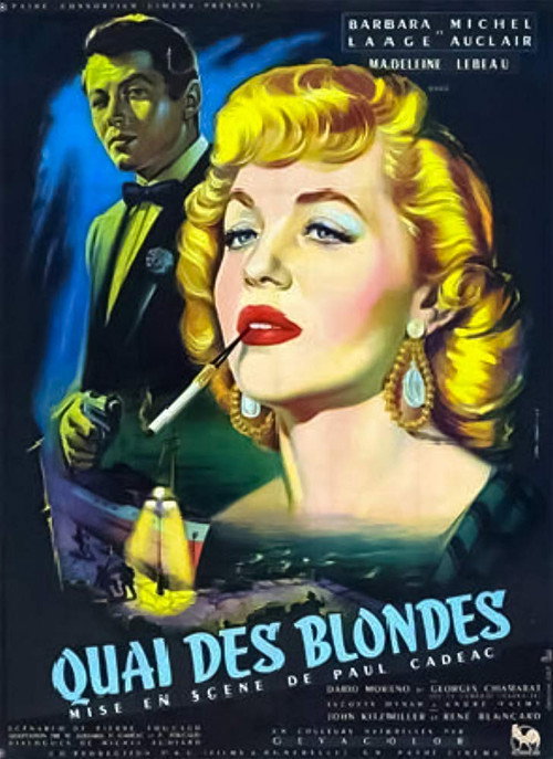 Quai des blondes Poster