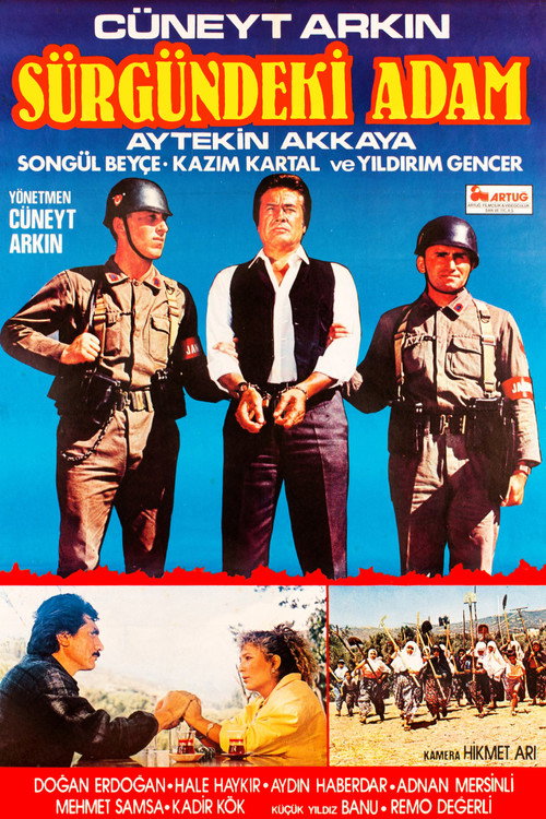 Sürgündeki Adam Poster