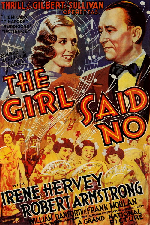 The Girl Said No Poster