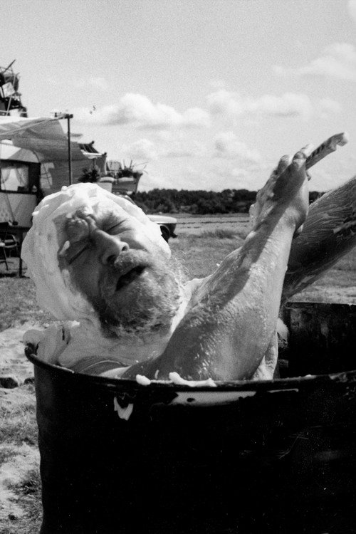 En dag på stranden Poster