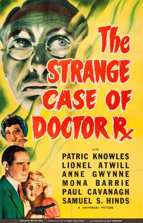 The Strange Case of Doctor Rx Poster