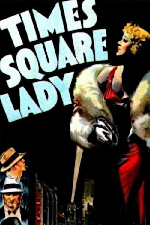 Times Square Lady Poster