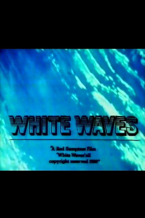 White Waves Poster