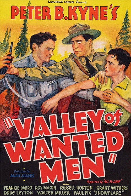 Valley of Wanted Men Poster