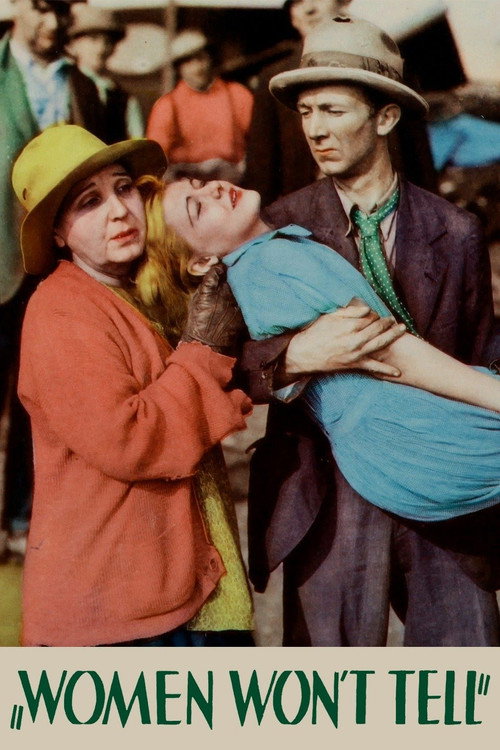 Women Won't Tell Poster