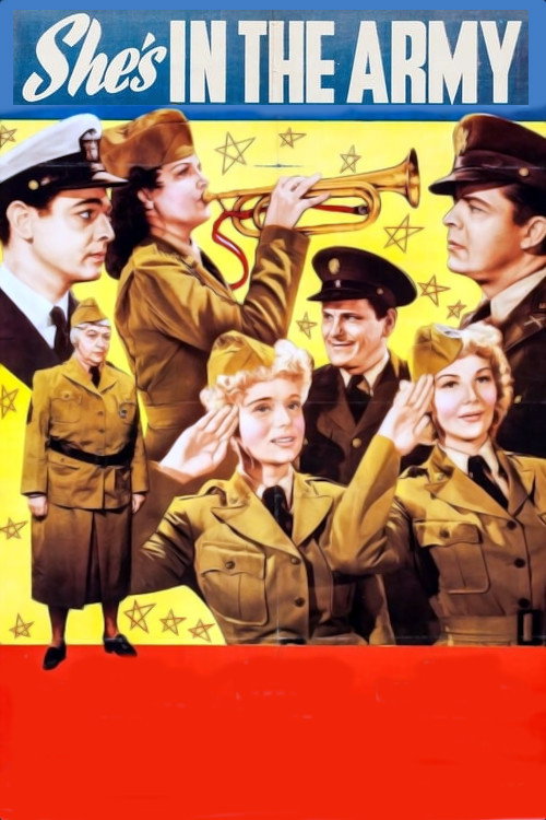She's in the Army Poster