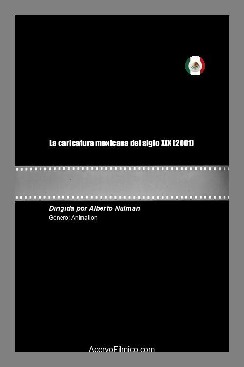 La caricatura mexicana del siglo XIX Poster