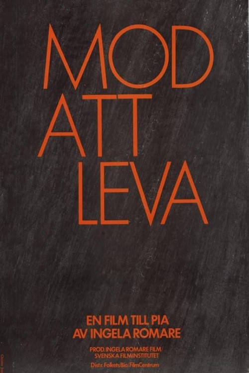 Mod att leva Poster