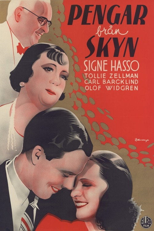 Pengar från skyn Poster