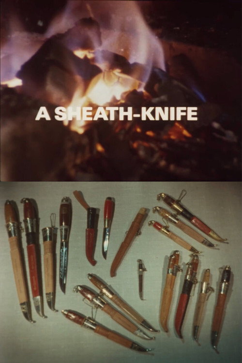 A Sheath-Knife Poster