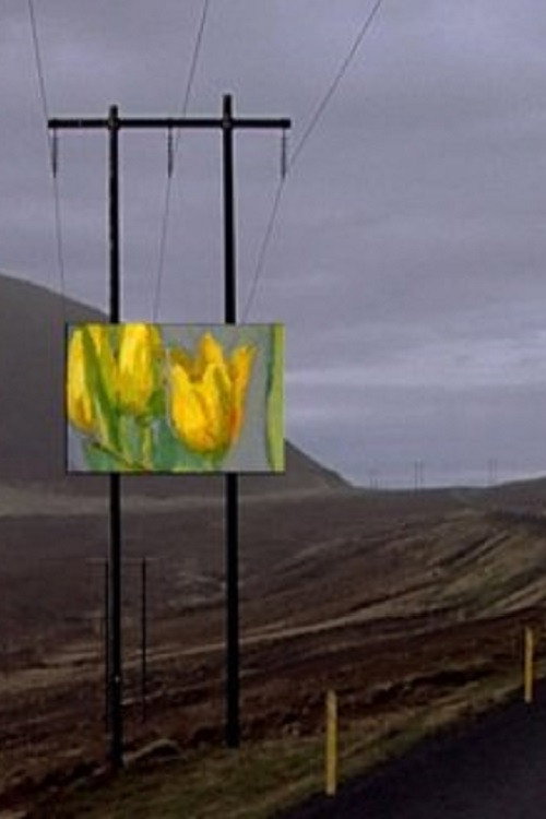 Forged Paintings in Real Icelandic Landscapes Poster
