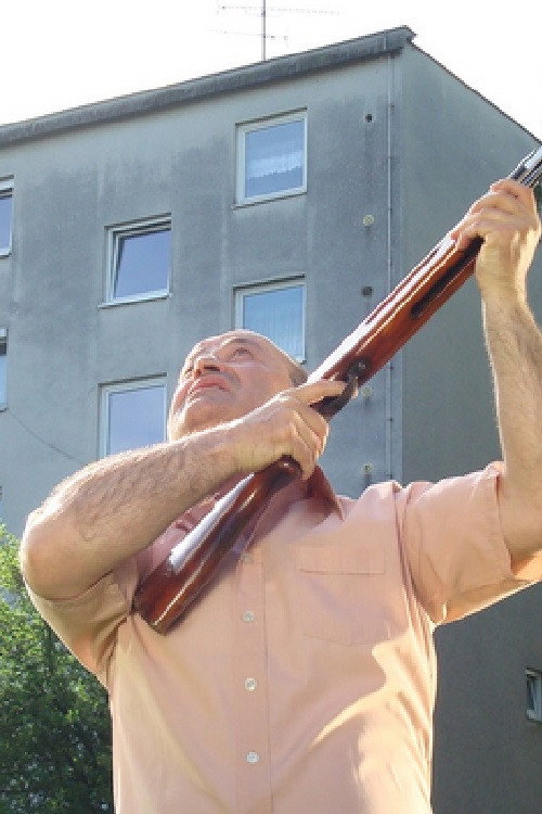Sky Above the Town Poster