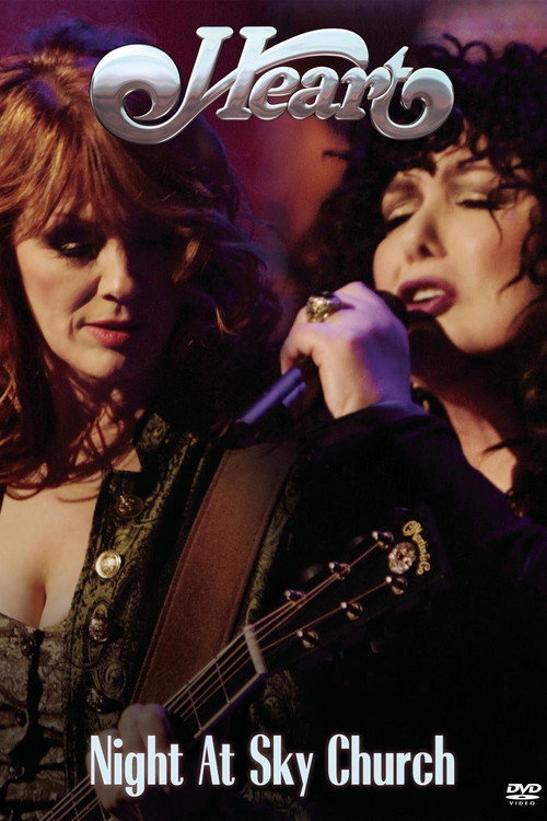 Heart - Night at Sky Church Poster