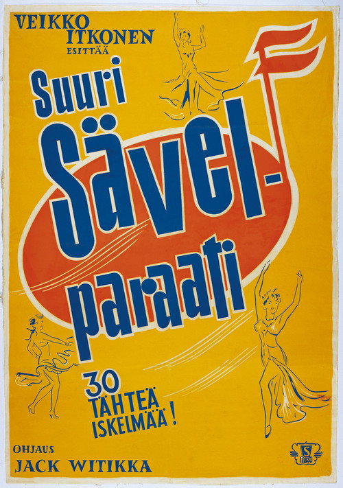 Suuri sävelparaati Poster
