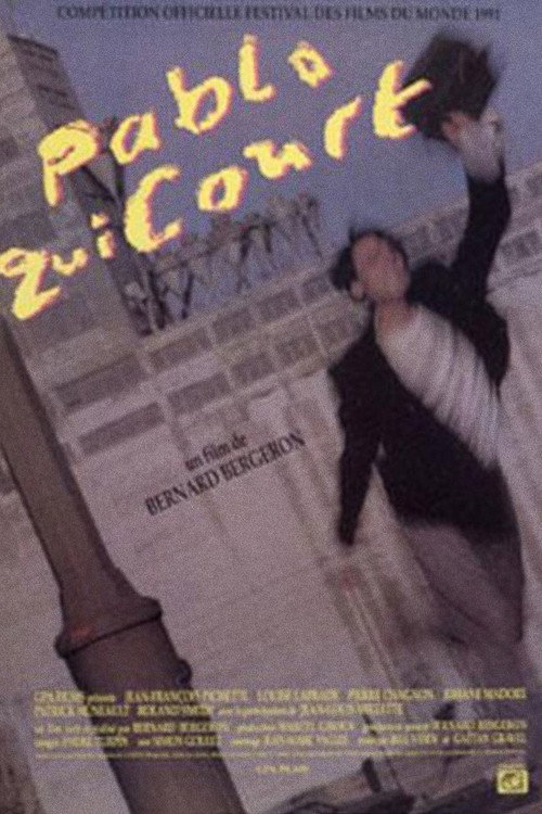 Pablo qui court Poster