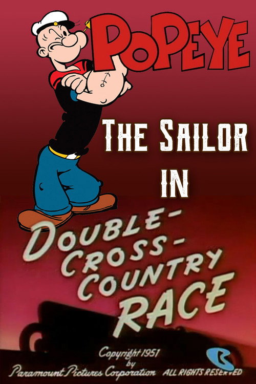 Double-Cross-Country Race Poster