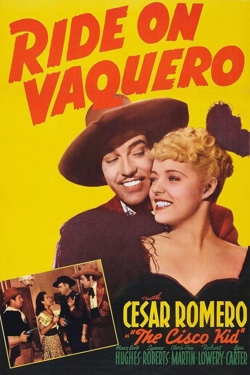 Ride on Vaquero Poster