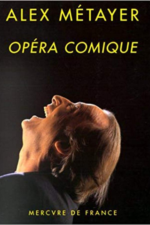 Alex Métayer à l'Opéra Comique Poster