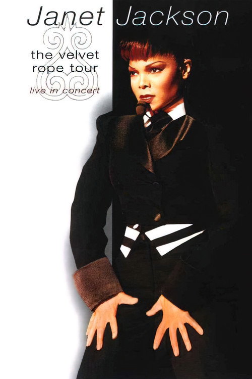 Janet Jackson: The Velvet Rope Tour Poster