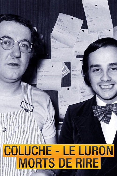 Coluche, Le Luron : Morts de rire Poster