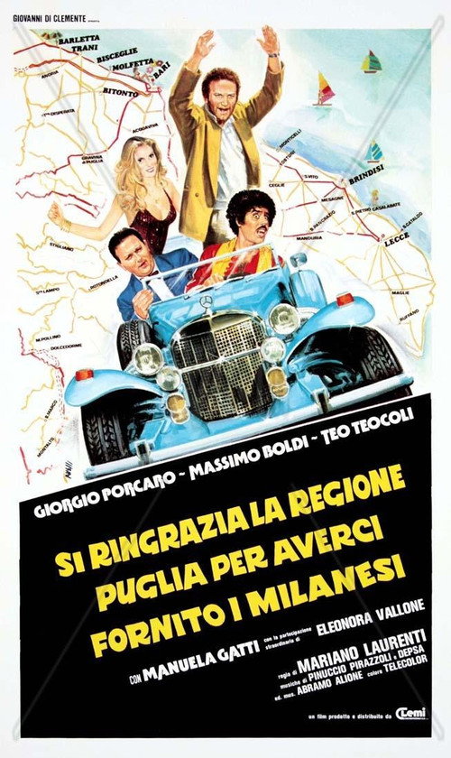 Si ringrazia la regione Puglia per averci fornito i milanesi Poster