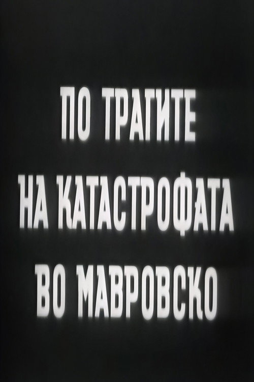 Following the Traces of the Mavrovo Catastrophe Poster