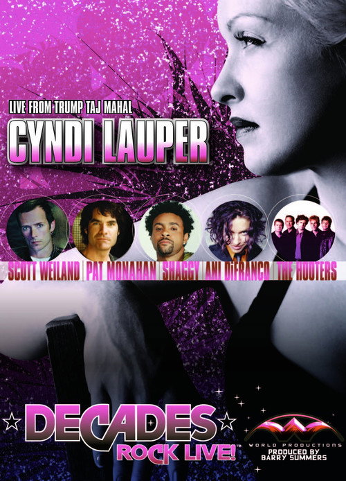 Cyndi Lauper & Friends (Decades Rock Live) Poster