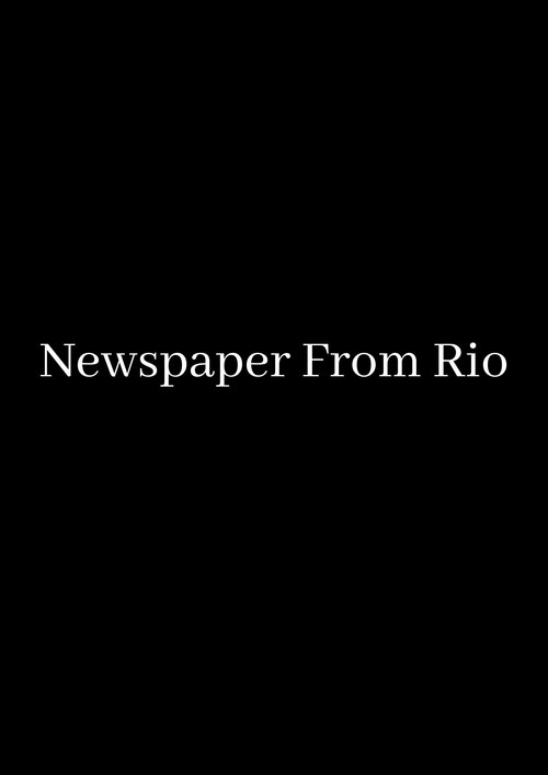 Newspaper From Rio Poster
