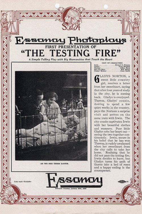 The Testing Fire Poster