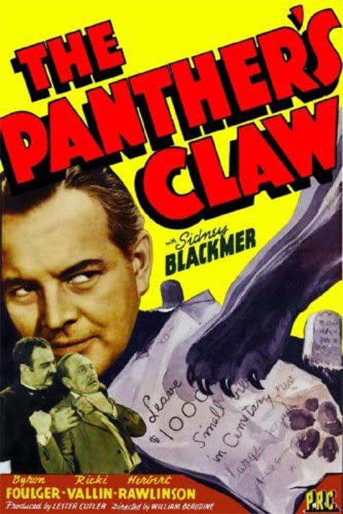 The Panther's Claw Poster