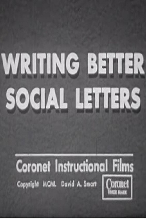 Writing Better Social Letters Poster