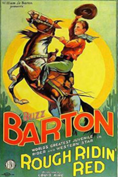 Rough Ridin' Red Poster