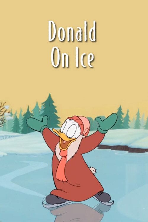 Donald on Ice Poster