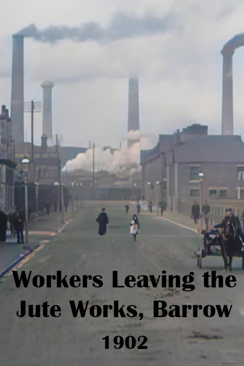 Workers Leaving the Jute Works, Barrow Poster