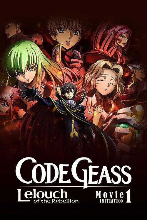 Code Geass: Lelouch of the Rebellion I - Initiation Poster