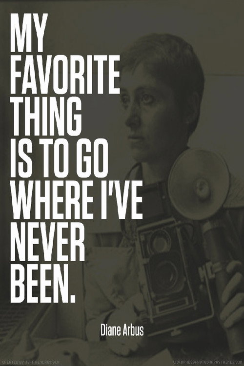 Going Where I've Never Been: The Photography of Diane Arbus Poster