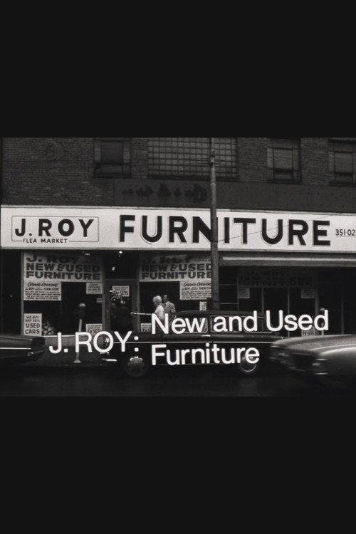 J. Roy: New and Used Furniture Poster