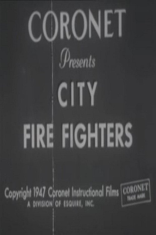 City Fire Fighters Poster