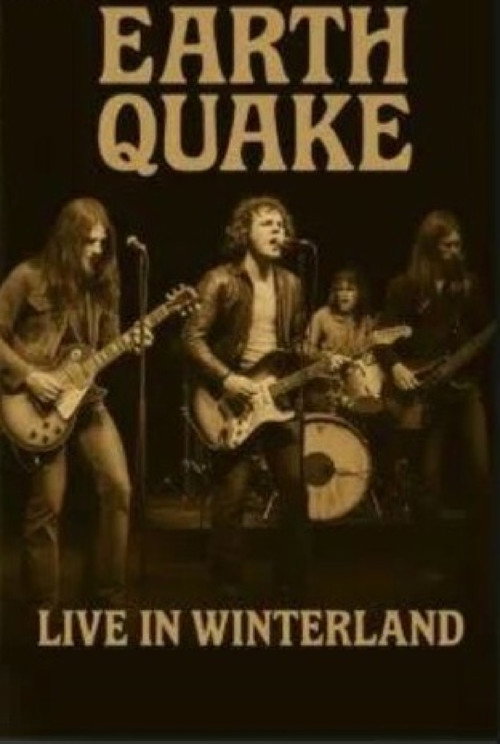 Earth Quake: Live in Winterland Poster