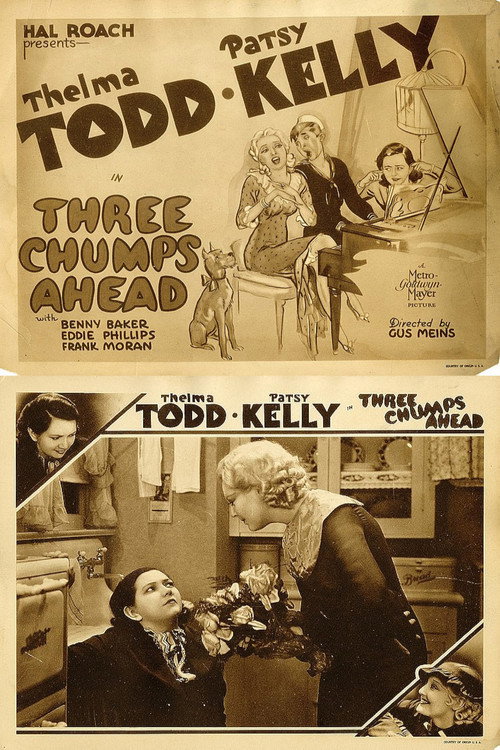 Three Chumps Ahead Poster