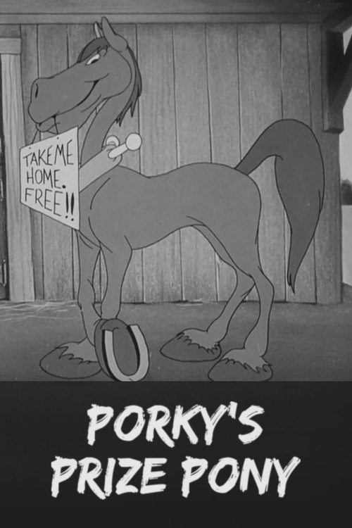 Porky's Prize Pony Poster