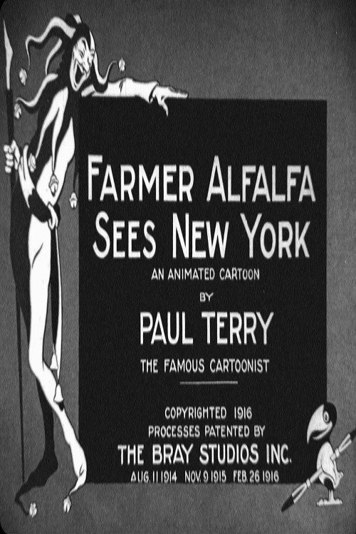 Farmer Al Falfa Sees New York Poster